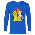 thumbnail image 1 of Disney The Lion King Young Simba and Nala - Long Sleeve T-Shirt for Men - Customized-Royal, 1 of 5