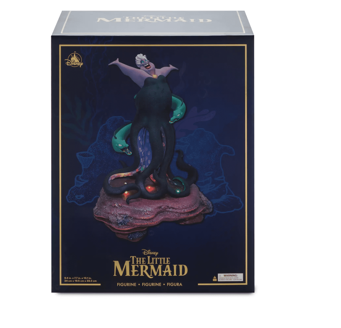 Disney The Little Mermaid Collectable Ursula Figurine Toy with