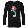 thumbnail image 1 of Disney The Little Mermaid 30th Anniversary Ariel T-Shirt - Long Sleeve T-Shirt for Men - Customized-Black, 1 of 5