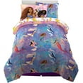 thumbnail image 1 of Disney Princess Ariel The Little Mermaid Live Action Movie Ariel Kids Bedding Twin Comforter 5 pc Set, 1 of 5