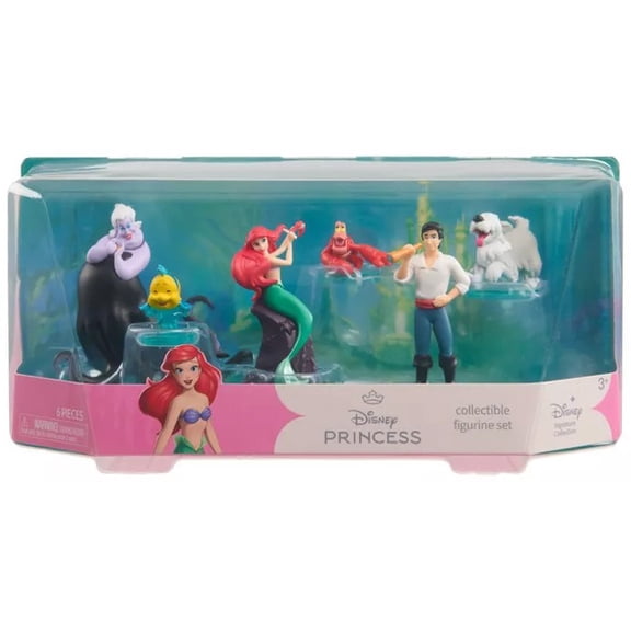 Disney The Little Mermaid 6-Piece PVC Figure Set