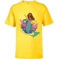 thumbnail image 1 of Disney The Little Mermaid Ariel An Ocean of Dreams - Short Sleeve T-Shirt for Kids - Customized-Sunflower, 1 of 5