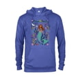 thumbnail image 1 of Disney The Little Mermaid Ariel Beyond the Surface - Pullover Hoodie for Adults - Customized-Royal Heather, 1 of 5