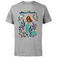 thumbnail image 1 of Disney The Little Mermaid Ariel Beyond the Surface - Short Sleeve Cotton T-Shirt for Adults - Customized-Athletic Heather, 1 of 5