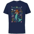 thumbnail image 1 of Disney The Little Mermaid Ariel Beyond the Surface - Short Sleeve Cotton T-Shirt for Adults - Customized-Athletic Navy, 1 of 5