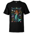 thumbnail image 1 of Disney The Little Mermaid Ariel Beyond the Surface - Short Sleeve T-Shirt for Kids - Customized-Black, 1 of 5