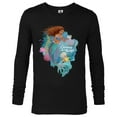 thumbnail image 1 of Disney The Little Mermaid Ariel Curious & Kind - Long Sleeve T-Shirt for Men - Customized-Black, 1 of 5
