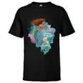 thumbnail image 1 of Disney The Little Mermaid Ariel Curious & Kind - Short Sleeve T-Shirt for Kids - Customized-Black, 1 of 5