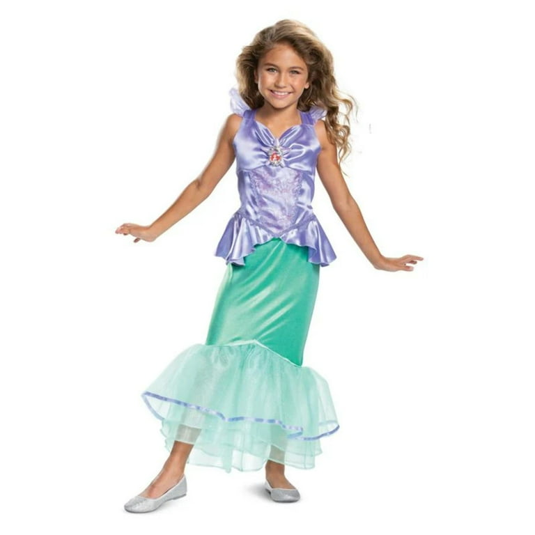 Disney The Little Mermaid Ariel Deluxe Costume Child Purple Disney The Little Mermaid Ariel Deluxe Costume Child Purple
