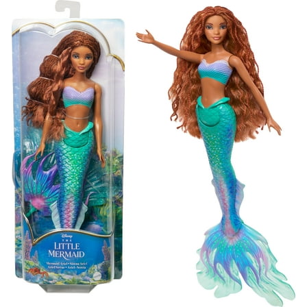 Disney The Little Mermaid Ariel Doll, Mermaid Fashion Doll Inspired by the Movie
