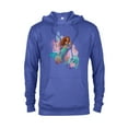 thumbnail image 1 of Disney The Little Mermaid Ariel Find Your Voice - Pullover Hoodie for Adults - Customized-Royal Heather, 1 of 5