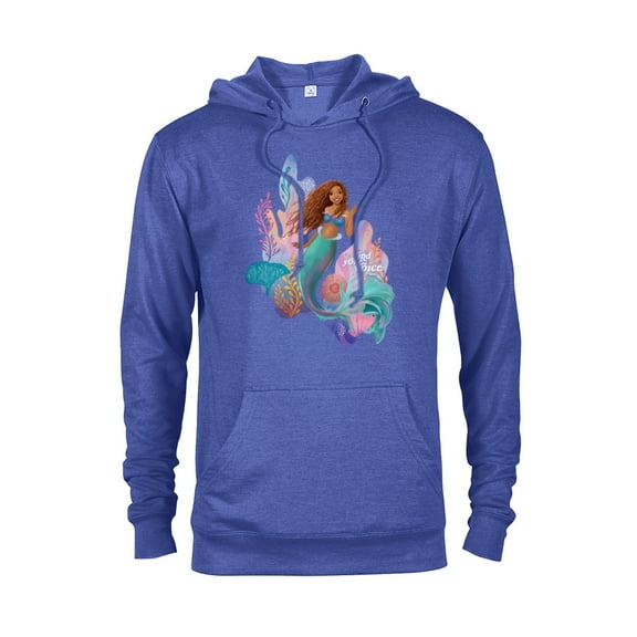 Disney The Little Mermaid Ariel Find Your Voice - Pullover Hoodie for Adults - Customized-Royal Heather