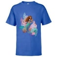 thumbnail image 1 of Disney The Little Mermaid Ariel Find Your Voice - Short Sleeve T-Shirt for Kids - Customized-Royal, 1 of 5