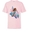 thumbnail image 1 of Disney The Little Mermaid Ariel Find Your Voice - Short Sleeve T-Shirt for Kids - Customized-Soft Pink, 1 of 5