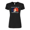 thumbnail image 1 of Disney The Little Mermaid - Ariel & Flounder - Telling Me Not to Worry - Juniors Fitted Graphic T-Shirt, 1 of 5