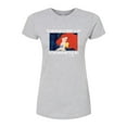 thumbnail image 1 of Disney The Little Mermaid - Ariel & Flounder - Telling Me Not to Worry - Juniors Fitted Graphic T-Shirt, 1 of 5
