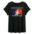 thumbnail image 1 of Disney The Little Mermaid - Ariel & Flounder - Telling Me Not to Worry - Juniors Ideal Flowy Muscle T-Shirt, 1 of 5