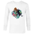 thumbnail image 1 of Disney The Little Mermaid Ariel, Flounder and Ursula - Long Sleeve T-Shirt for Men - Customized-White, 1 of 5