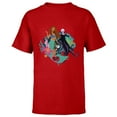 thumbnail image 1 of Disney The Little Mermaid Ariel, Flounder and Ursula - Short Sleeve T-Shirt for Kids - Customized-Red, 1 of 5
