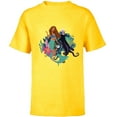 thumbnail image 1 of Disney The Little Mermaid Ariel, Flounder and Ursula - Short Sleeve T-Shirt for Kids - Customized-Yellow, 1 of 5