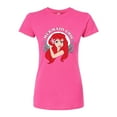 thumbnail image 1 of Disney The Little Mermaid - Ariel - Mermaid Chic - Juniors Fitted Graphic T-Shirt, 1 of 5