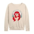 thumbnail image 1 of Disney The Little Mermaid - Ariel - Mermaid Chic - Women's Lightweight French Terry Long Sleeve Shirt, 1 of 5