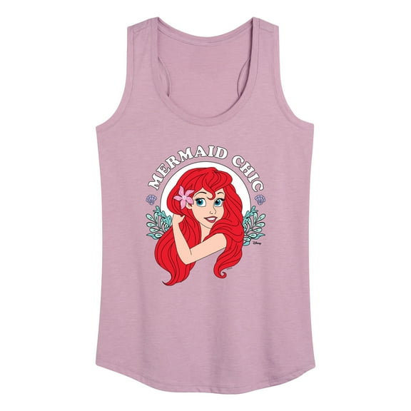 Disney The Little Mermaid - Ariel - Mermaid Chic - Women's Racerback Tank Top