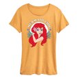 thumbnail image 1 of Disney The Little Mermaid - Ariel - Mermaid Chic - Women's Short Sleeve Graphic T-Shirt, 1 of 1