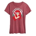 thumbnail image 1 of Disney The Little Mermaid - Ariel - Mermaid Chic - Women's Short Sleeve Graphic T-Shirt, 1 of 5