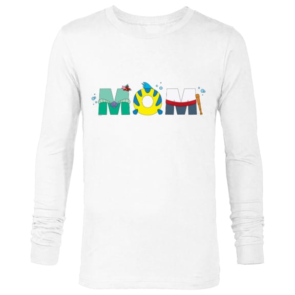 Disney The Little Mermaid Ariel Mother’s Day Birthday Mom - Long Sleeve T-Shirt for Men - Customized-White