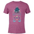 thumbnail image 1 of Disney The Little Mermaid Ariel Prince Eric Kiss The Girl - Short Sleeve Blended T-Shirt for Adults – Customized-Purple, 1 of 5