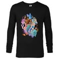 thumbnail image 1 of Disney The Little Mermaid Ariel Royal Ocean Family - Long Sleeve T-Shirt for Men - Customized-Black, 1 of 5