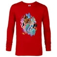 thumbnail image 1 of Disney The Little Mermaid Ariel Royal Ocean Family - Long Sleeve T-Shirt for Men - Customized-New Red, 1 of 5