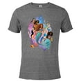 thumbnail image 1 of Disney The Little Mermaid Ariel Royal Ocean Family - Short Sleeve Blended T-Shirt for Adults - Customized-Graphite Snow Heather, 1 of 5