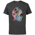 thumbnail image 1 of Disney The Little Mermaid Ariel Royal Ocean Family - Short Sleeve Cotton T-Shirt for Adults - Customized-Charcoal Heather, 1 of 5