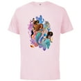 thumbnail image 1 of Disney The Little Mermaid Ariel Royal Ocean Family - Short Sleeve Cotton T-Shirt for Adults - Customized-Soft Pink, 1 of 5