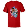 thumbnail image 1 of Disney The Little Mermaid Ariel Royal Ocean Family - Short Sleeve T-Shirt for Kids - Customized-Red, 1 of 5