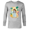 thumbnail image 1 of Disney The Little Mermaid Ariel & Scuttle Dry Land - Long Sleeve T-Shirt for Men - Customized-Athletic Heather, 1 of 5