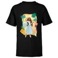 thumbnail image 1 of Disney The Little Mermaid Ariel & Scuttle Dry Land - Short Sleeve T-Shirt for Kids - Customized-Black, 1 of 5