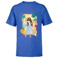 thumbnail image 1 of Disney The Little Mermaid Ariel & Scuttle Dry Land - Short Sleeve T-Shirt for Kids - Customized-Royal, 1 of 5