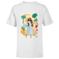 thumbnail image 1 of Disney The Little Mermaid Ariel & Scuttle Dry Land - Short Sleeve T-Shirt for Kids - Customized-White, 1 of 5