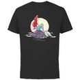 thumbnail image 1 of Disney The Little Mermaid Ariel Shore Dream T-Shirt - Short Sleeve Cotton T-Shirt for Adults - Customized-Black, 1 of 5