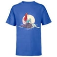 thumbnail image 1 of Disney The Little Mermaid Ariel Shore Dream T-Shirt - Short Sleeve T-Shirt for Kids - Customized-Royal, 1 of 5