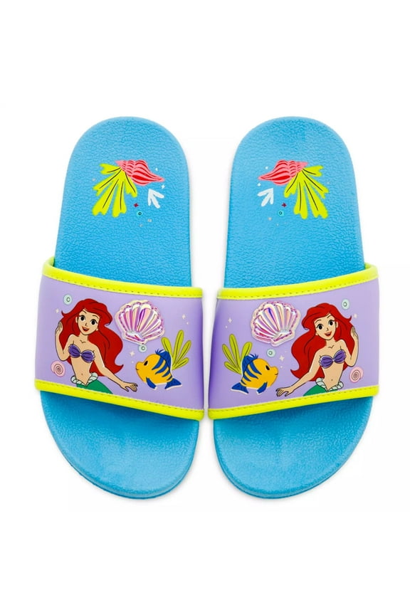 The Little Mermaid Ariel Slides for Kids Size 9/10