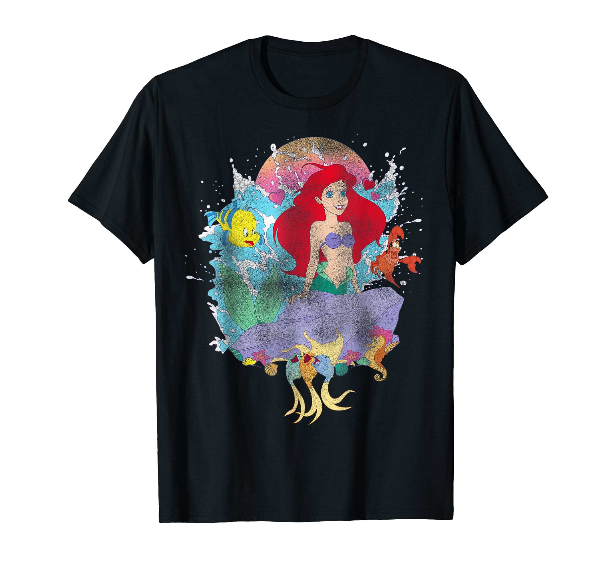 Disney The Little Mermaid Ariel Splash T-Shirt - Walmart.com