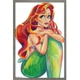 thumbnail image 1 of Disney The Little Mermaid - Ariel - Stylized Wall Poster, 14.725" x 22.375" Framed, 1 of 5