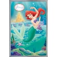 thumbnail image 1 of Disney The Little Mermaid - Ariel - Swimming Pose Wall Poster, 22.375" x 34", Framed, 1 of 2