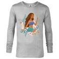 thumbnail image 1 of Disney The Little Mermaid Ariel Undersea Discovery - Long Sleeve T-Shirt for Men - Customized-Athletic Heather, 1 of 5