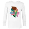 thumbnail image 1 of Disney The Little Mermaid Ariel and Flounder Find - Long Sleeve T-Shirt for Men - Customized-White, 1 of 5