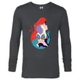 thumbnail image 1 of Disney The Little Mermaid Ariel and Ursula - Long Sleeve T-Shirt for Men - Customized-Charcoal Heather, 1 of 5